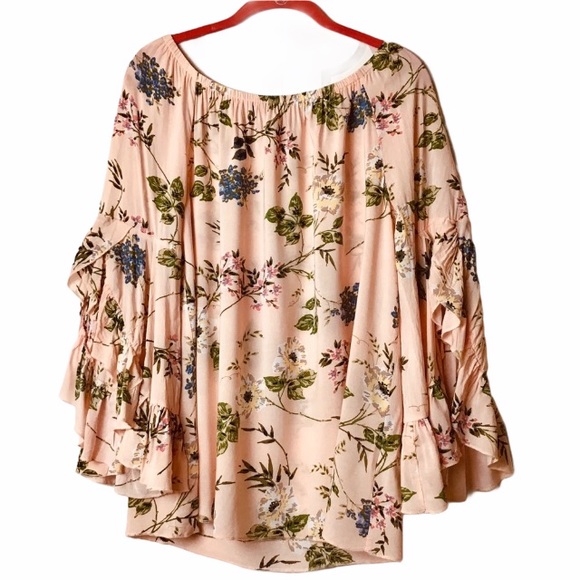 Fever Tops - Floral print flowy top